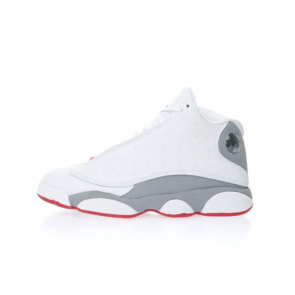 

13s basketball shoes mens shoes jumpman 13s high white grey red outdoor trainers designer sports shoes sneakers size available with og box a
