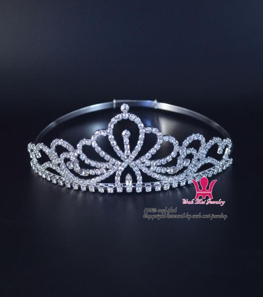 

rhinestone pageant crown sets and for wedding hair accessories princess brida beauty pageant queen crown for show or party 02238s4731164, White;golden