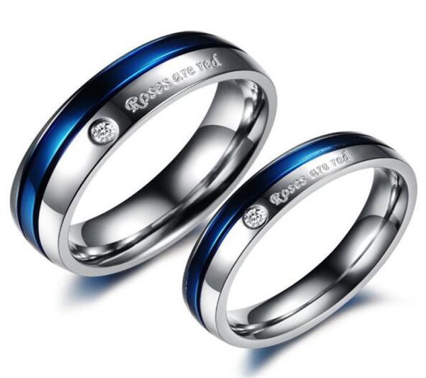 

lcu jewelry fashion korean fashion stainless steel couple ring male and female senior couple titanium engagement ring anillos de o4099646, Silver