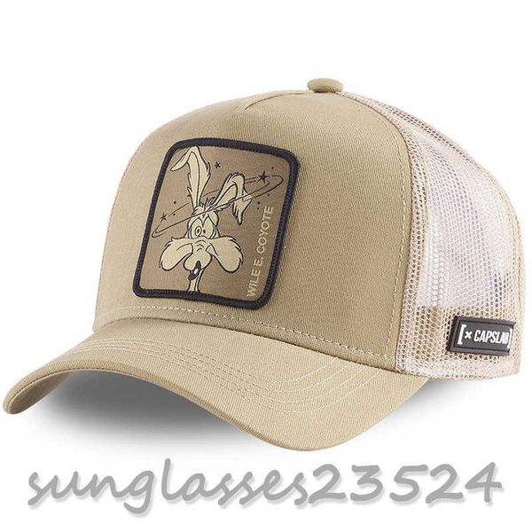 

second batch new brand anime bunny looney taz duck snapback cap cotton baseball cap men women hip hop dad mesh hat trucker dropshipping fami, Blue;gray