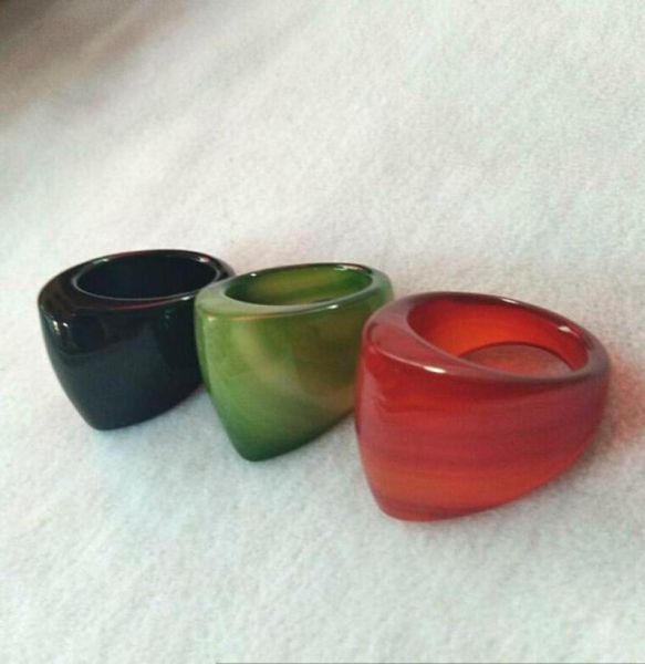 

crystal red onyx multicolor onyx ring ring triangle0123433932183294065, Silver