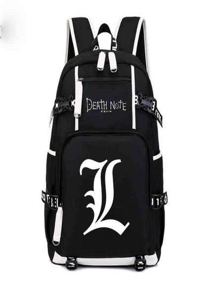 

anime death note usb backpack school bags bookbag men women travel laprucksack kids knapsack gift 2202108706612