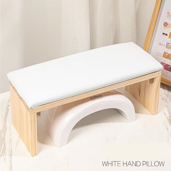 

hand rests 1pc wood nail hand pillow manicure table hand rest cushion for arm rest stand for manicure salon tool hand rest pillow holder 4#