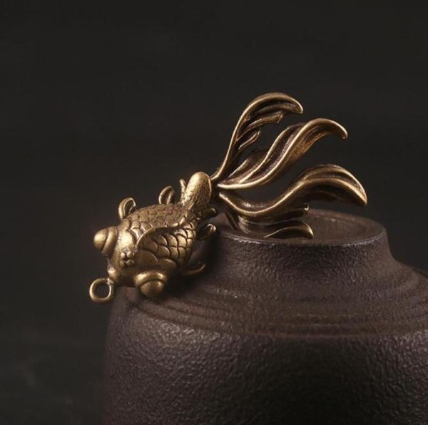 

pure copper goldfish small handicraft ornaments01234567967503, Silver