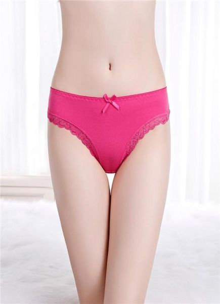 

ladies 2020 new traceless solid color cotton briefs solid color breathable skinfriendly ladies underwear m7cf3509500, Black;pink