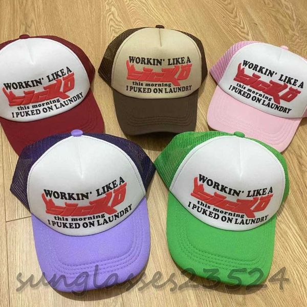 

fashion goes with everything ball caps ian connor sicko trucker hat adjustable american men women hip hop vintage truck baseball cap atlanta, Blue;gray