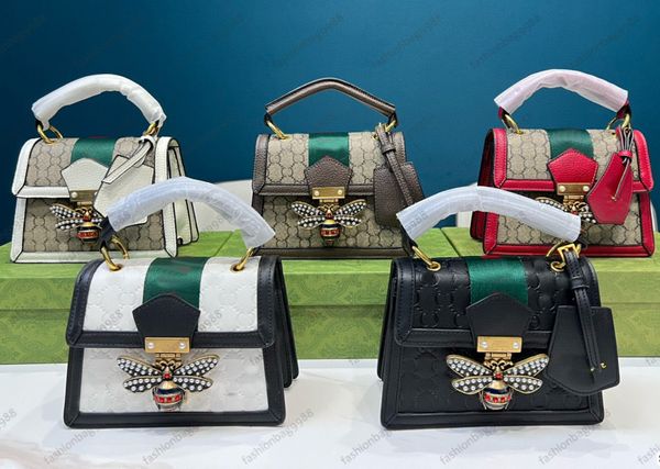 

10a designer original bee 25cm shoulder bags women fashion leather handbags tote clutch crossbody purses bag with strap handle handbag walle