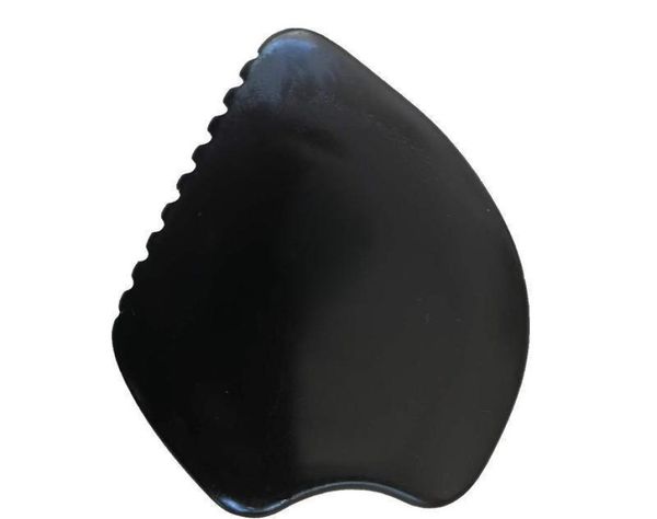 

mas stones rocks natural black bian stone guasha board scraper for face neck back body pressure therapy tools sigcd aifpf4378933