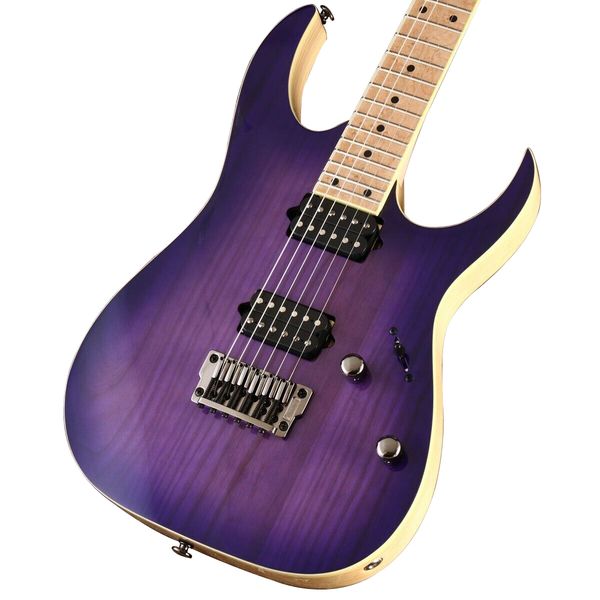 

prestige series rg652ahmfx rpb royal plum burst electric guitar