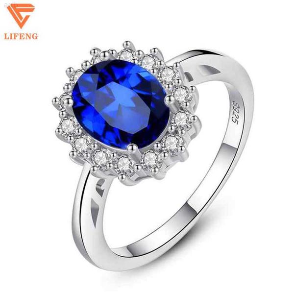 

lifeng fashion jewelry rings 925 sterling silver vvs moissanite diamond love ring women's trend engagement ring