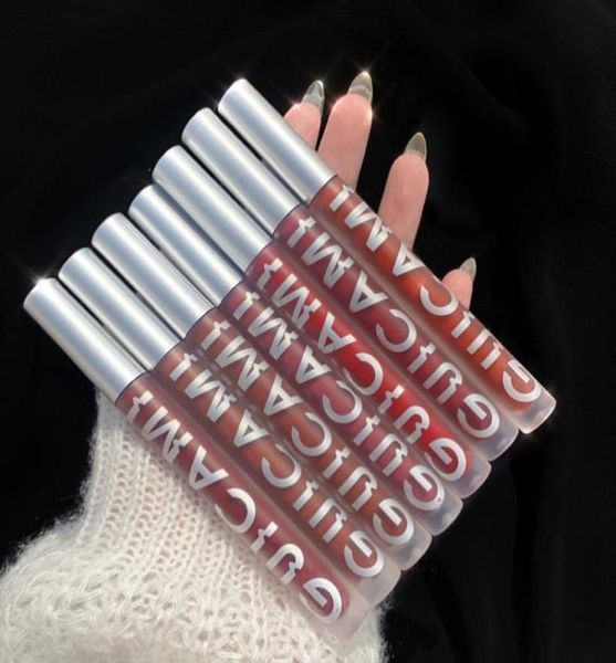 

guicami lipgloss air lip glaze waterproof velvet matte lipstick 7 piece set makeup lip gloss 39675579582932
