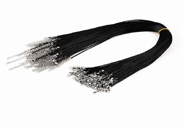 

whole bulk lots 1000pcs black pu leather chain necklaces jewelry accessories brand new9335029, Silver