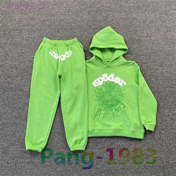 

kids' sp5der 555555 hoodie boys' girls' spider web print sweatshirtsxz68, Black