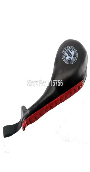 

1pc lot two leaf thick muay thai boxeo mma taekwondo boxing pads kick train7593983