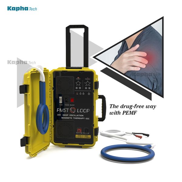 

magna wave pmst loop magneto therapy for low part pain relief physiotherapy machine