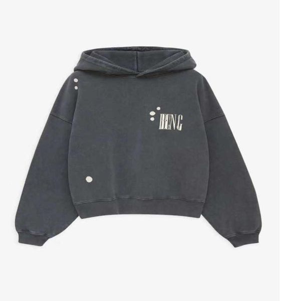 

women hoodie classic letter print sweatshirt hooded fashion pullover washed loose motion current 36ess5507214, Black