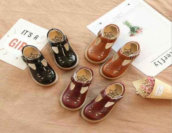 

children leather shoes kids footwear girls vintage single shoes school flat shoes casual boots sports boots 213060353475610349, Black;red