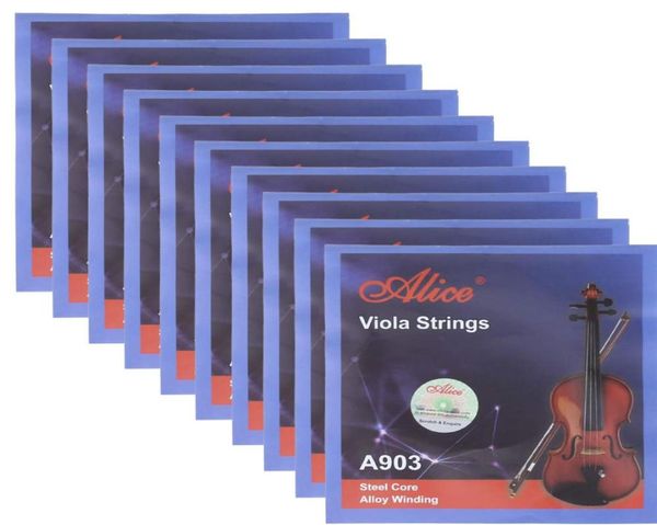 

10sets alice viola strings adgc steel core cupronickel alloy wound 1416039039 a9035982264