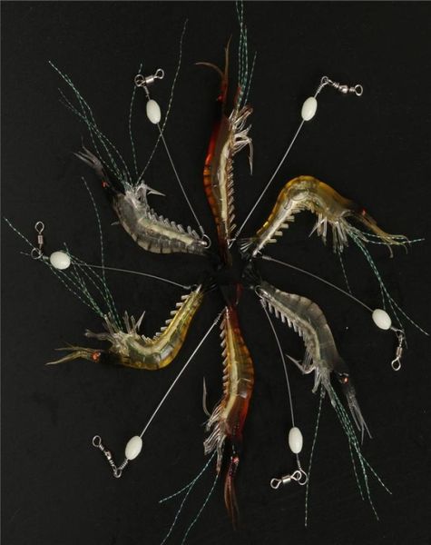 

plastic shrimp baits prawn lure shrimp jigging lures 95cm 64g artificial shrimp bait ocs squid jig fishing hooks7618125