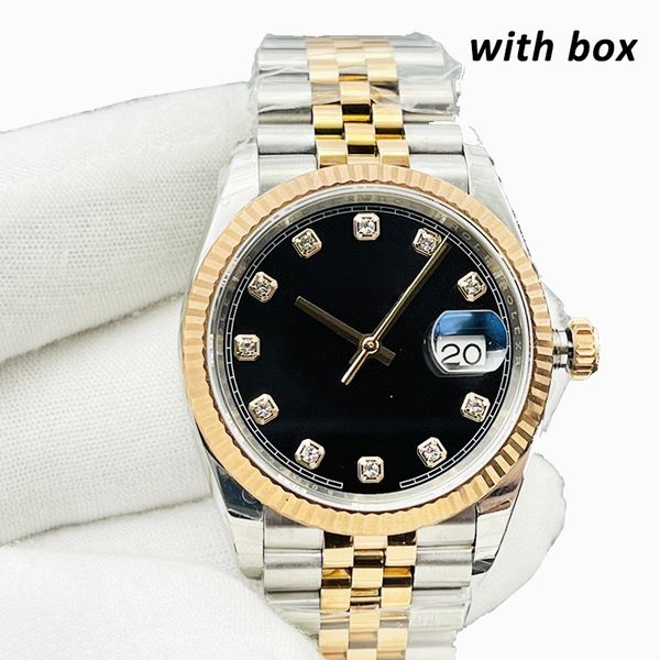

2023 men's watch designer watch automatic mechanical watch all gold design small plate can use sapphire 31/36/41mm luxury business leis, Slivery;brown