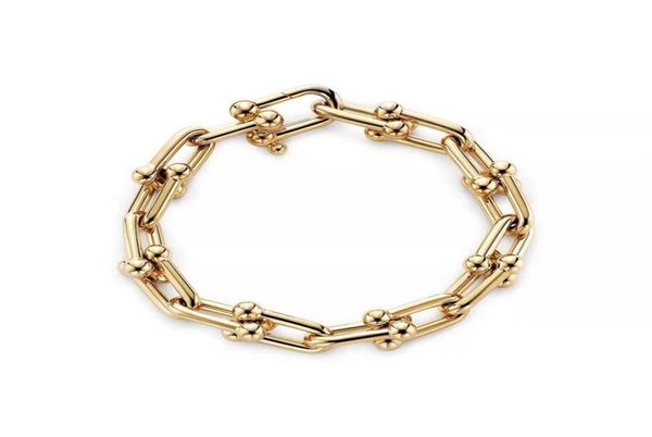 

designers bracelet luxurys jewelry womens mens temperament bracelets titanium steel hip hop street neutral fashion charm simplicity good3349, Golden;silver