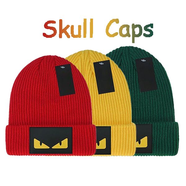 

design concept amall monster eyes woolen hat beanie designer hat fend fashion simple uniquemens womens universal wool knitted hat, Blue;gray