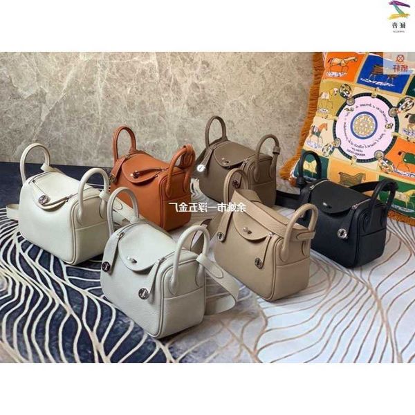 

9a original edition h ermes lindiss bags online shop 2023h lindi mini bag doctors medicine box tc cow leather handmade wax thread oneshould