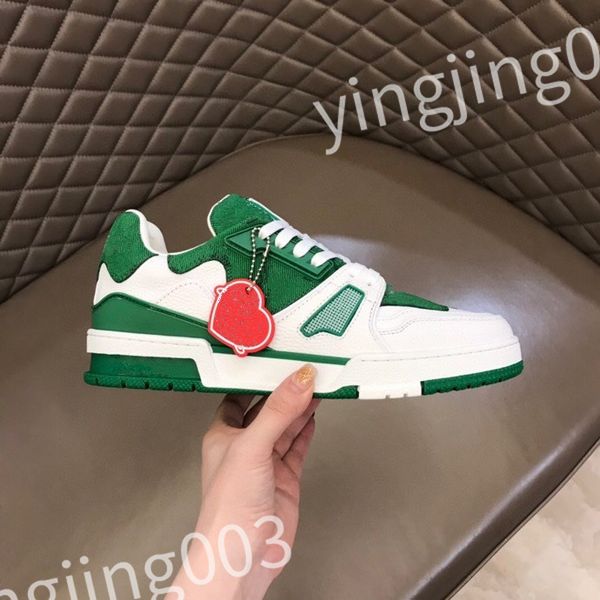 

new trainer casual shoes sports shoes golden fashion men women casual shoes white leather flat shoe quality 39-45 rd220803, Black