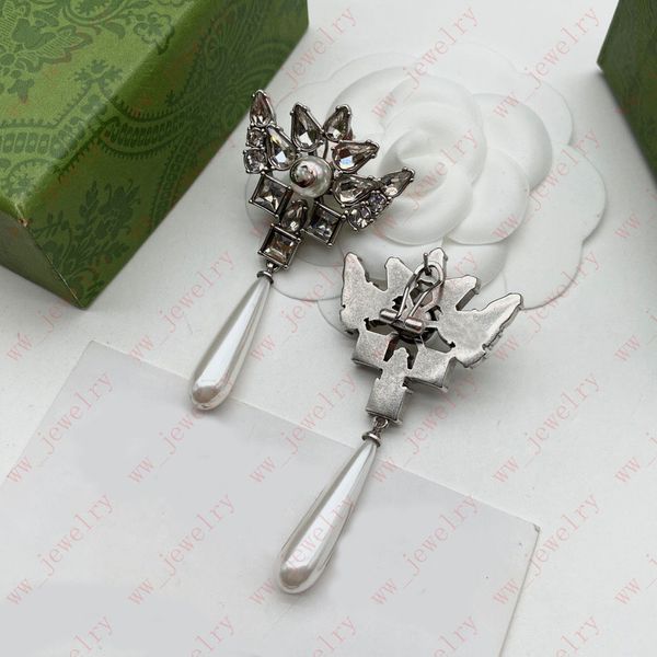 

designer silver square diamond circle geometric combination of crystal flower alphabet pendant for ladies charm earring buckle, wedding, ban, Golden