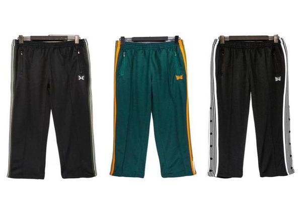 

striped pants men women 1 sweatpants embroidered trouser2116632, Black