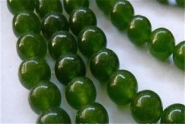 

10mm matched natural emerald gemstone round loose beads 15quot strand gift added4146305, Black