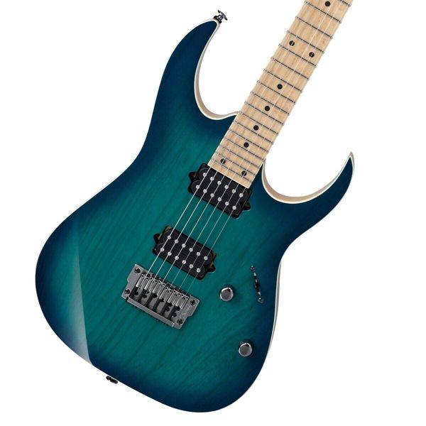 

prestige series rg652ahmfx-ngb nebula green burst ash electric guitar