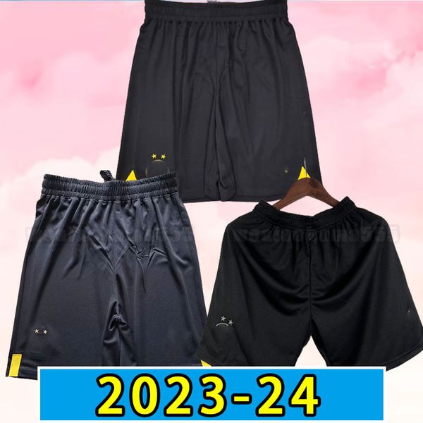 

reus 22/23/24 dortmund soccer shorts 2022 2023 2024 football pants bellingham reyna brandt emre can haller guerreiro hazard hummels fans ver, Black;red