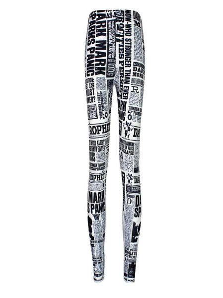 

women039s leggings fashion casual print leg warmer fit most sizes leggins pants trousers woman039s2367371, Black