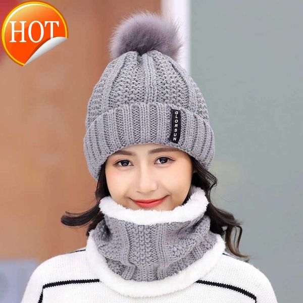 

winter beanie hats for men women with thick fleece lined scarf set warm knitted hat skull cap neck warmer winter hat and scarf, White;pink