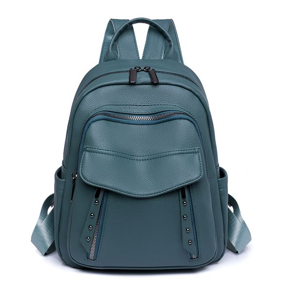 

school bags luxury backpack women pu leather antitheft travel 2023 fashion school bags shoulder mochila feminina 230804