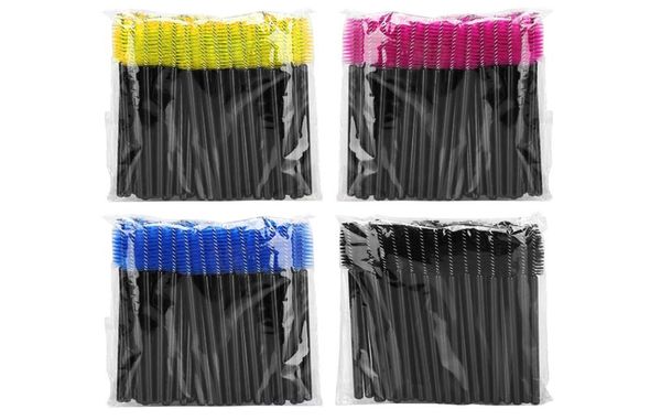 

200pcs eyelash mascara wands microbrush lash makeup brushes pincel maquiagem maquigem eyebrow brush sourcil brow eye brush set5615053