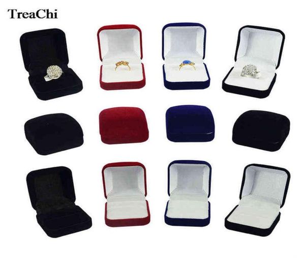 

jewelry boxes 24 pcsparty blocked wedding earring ring gift bulk 4 col j22082345596234720825, Black;white