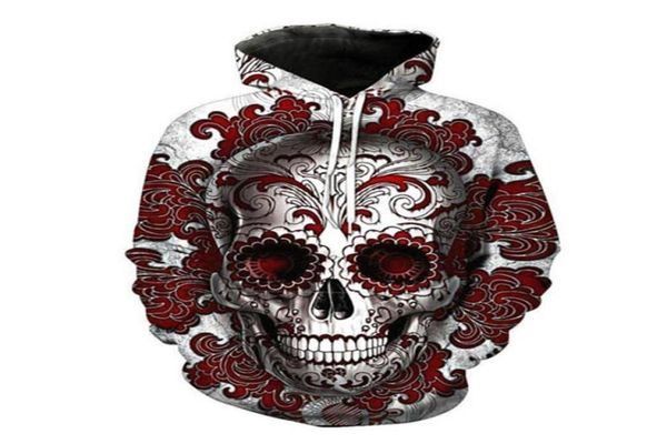 

skull 3d printed hoodies men women couple sweatshirts hooded pullover brand s5xl quality tracksuits boy fashion outwear 10 st4380506, Black