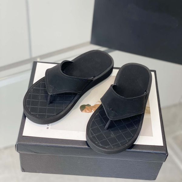 

designer sandal platform slide flip flops women slippers new beach spring summer comfortable black white flat bottom designers slippers wome