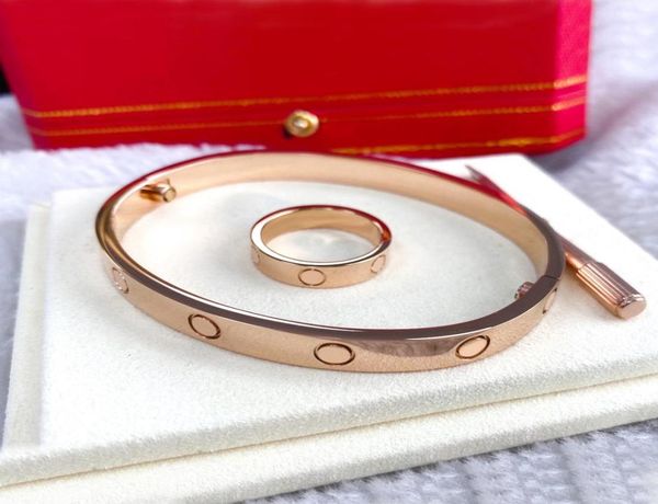 

love bracelets women designer jewelry bangles mens bracelet fashions jewelry stainless steel gold bangle couple party wedding pref5650269, Black
