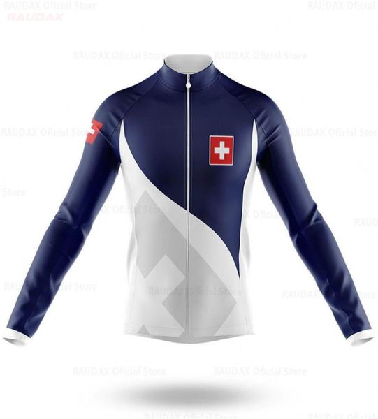 

2020 swiss men039s team long sleeve cycling sweatshirt mtb long sleeve cycling clothing mountain sportswear7935358, Black;red