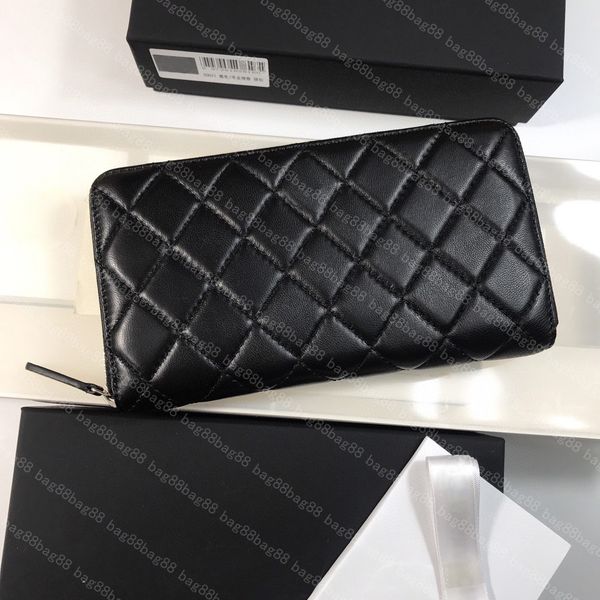 

new wallets luxury brand design letter plaid women's long wallet 50071 size:19*10cm, Red;black