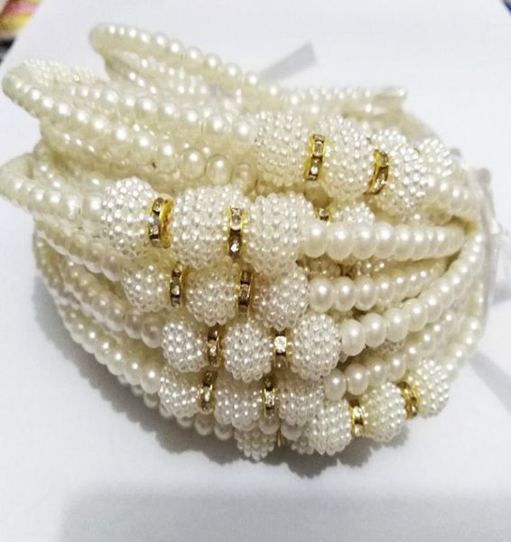 

new fashion girls pearl headband elegant wedding birthday hair bands kids hair accessories head wear for girls5578417, Slivery;white