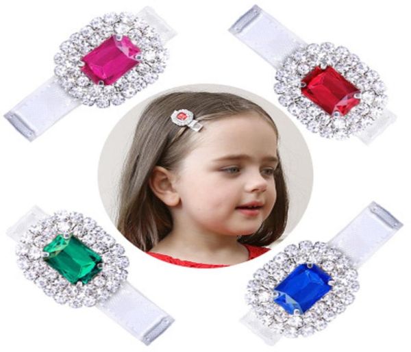

children gem hair clip side clip diamond cute cartoon simple small fresh sweet elegant temperament cloth wild 245305081, Slivery;white