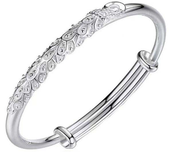 

925 stamped silver charm phoenix bracelets for women fashion party wedding engagement jewelry gifts3220920, Golden;silver
