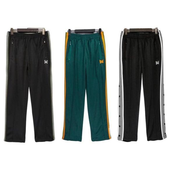 

striped pants men women 1 sweatpants embroidered trouser9364845, Black