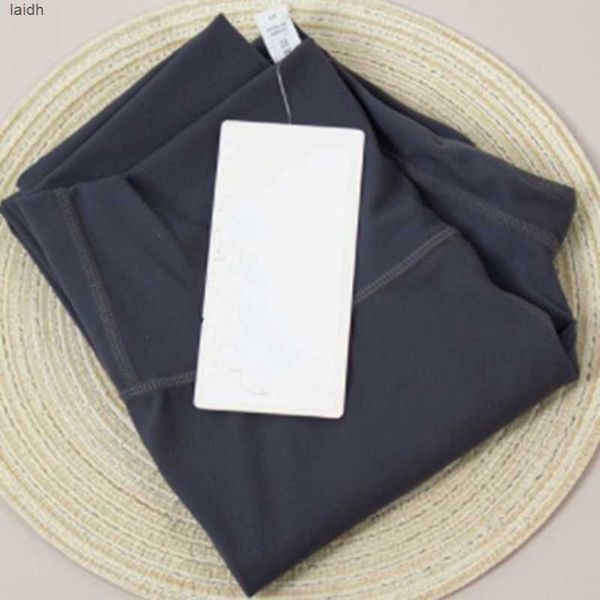 

women's yoga legging wear sports lady's no embarrassment line pants hip lift tight high waist nude fitness exercise lulussbifv, Black;white