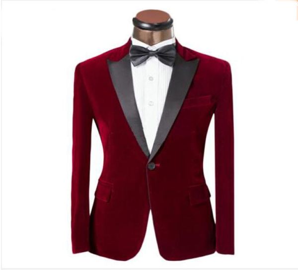 

2016 lastest coat pant design men suit red and blue tuxedo fashion brand men slim fit wedding prom suits for groom size xs6xl5242661, White;black
