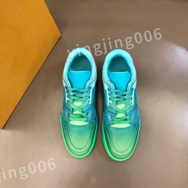 

luxury shoes for mens woman trainer men sneakers since designer shoes black white blue denim leather casual sneaker size 39-45 rd0632